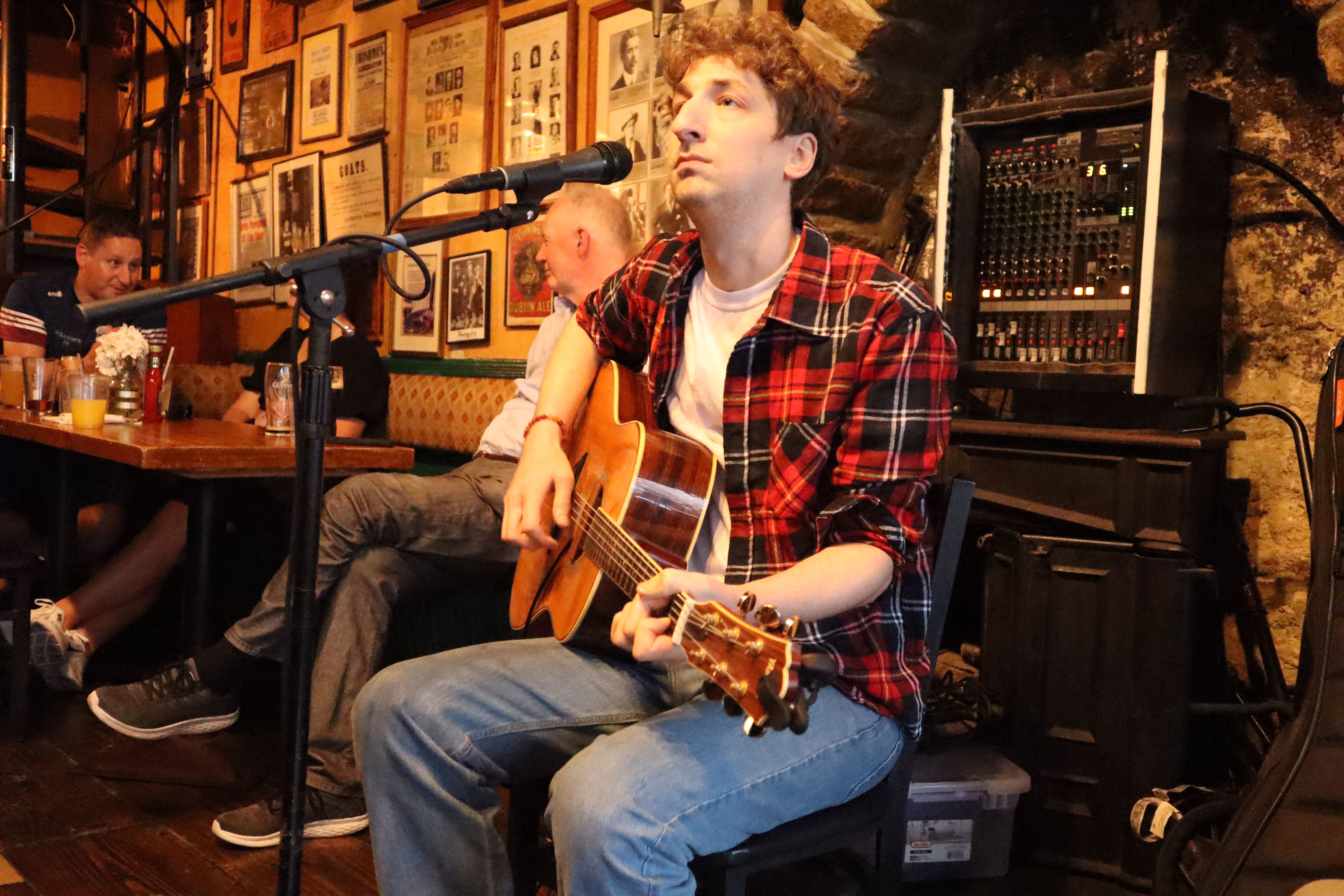 James Margolis performing